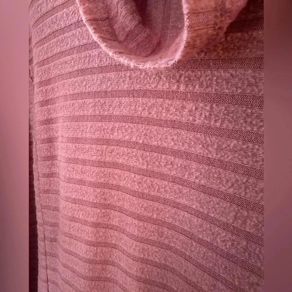 Retrology mauve long sleeved cowl neck sweater - Picture 3 of 6